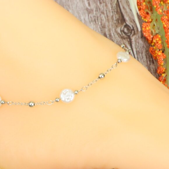 Dainty Anklet for Women – Elegant Everyday Jewelry & Perfect Gift | MLCRC2156 - Picture 2 of 10